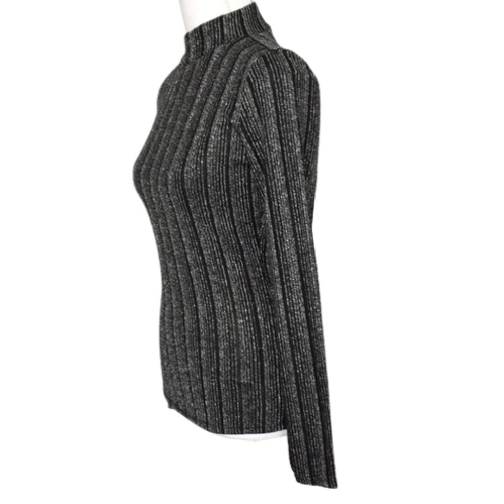 Guess Shimmer Turtleneck Top long sleeve